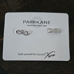 Park Lane Silver Infinity Earrings